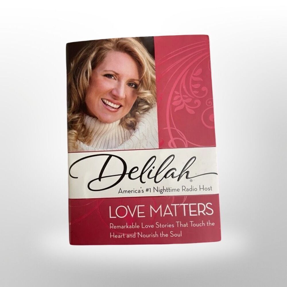 Vintage 2001 Book "Love Matters" by Delilah #1 Nightime Radio Host